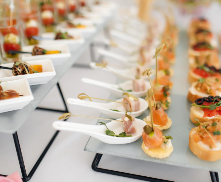 wedding catering food