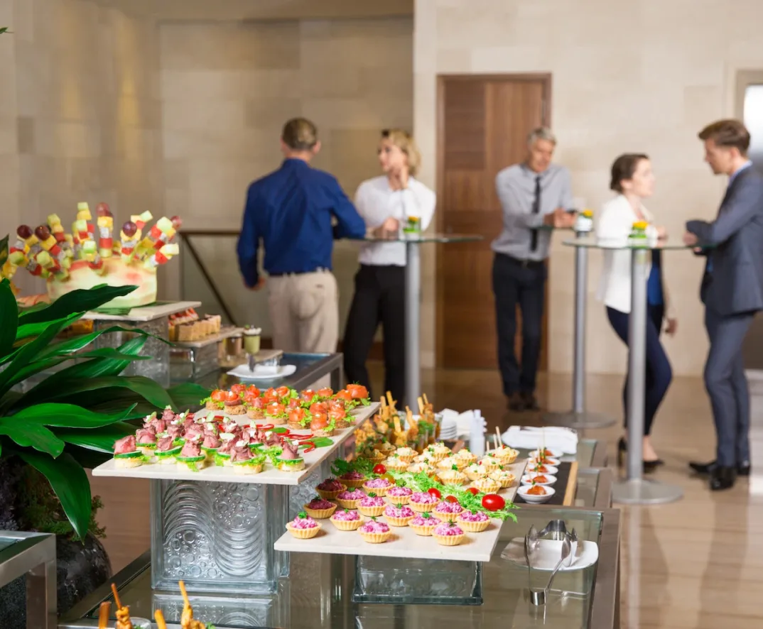 food items stall