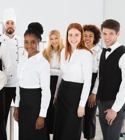 Crave Catering staff