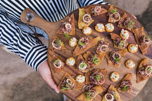 plate full of food
