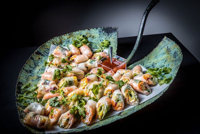 Mouth-watering canapés served hot or cold