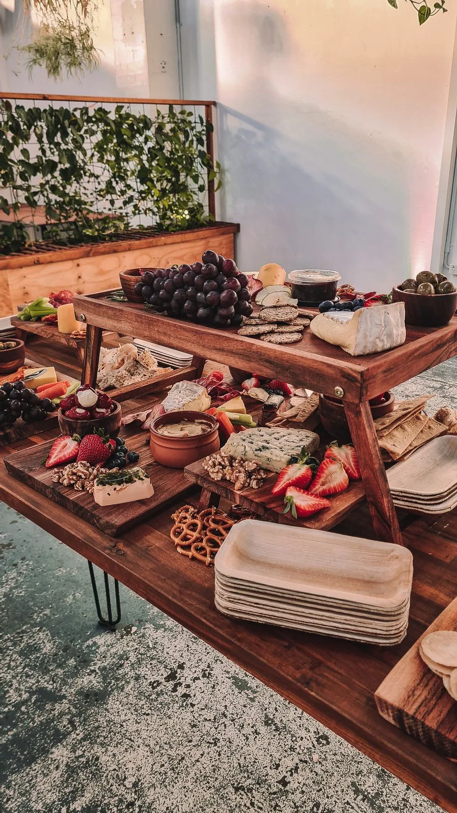 Grazing tables