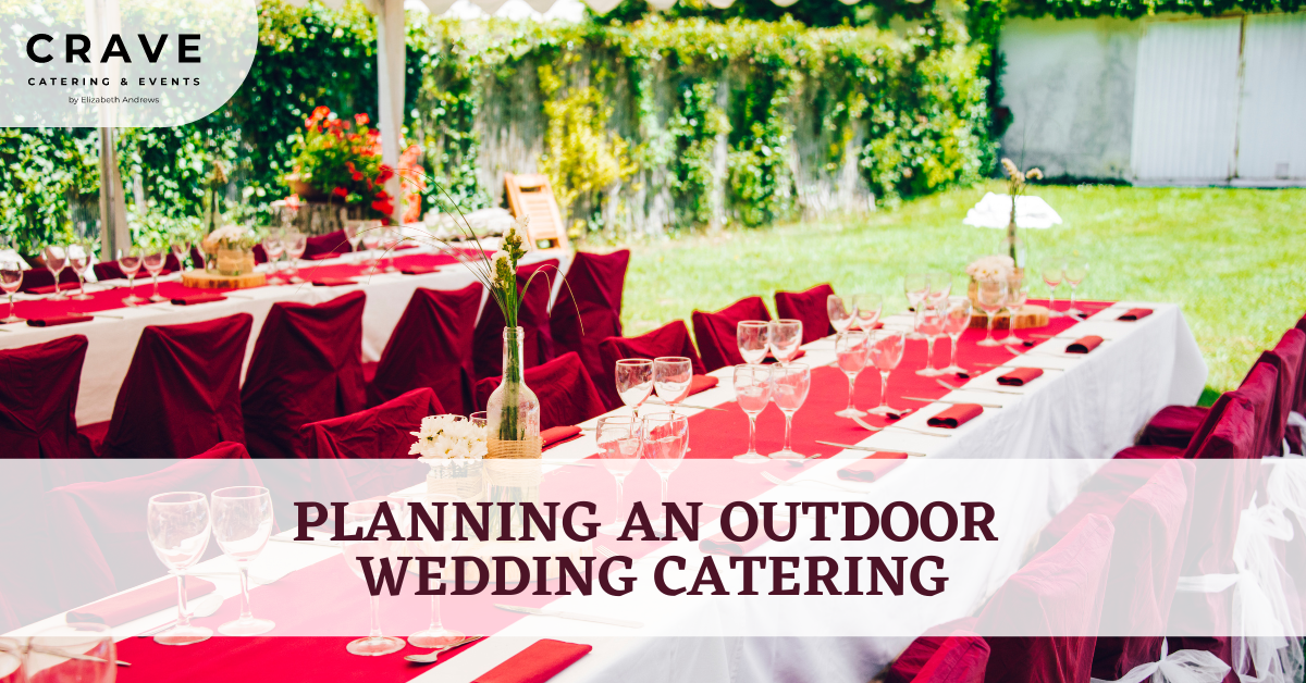 outdoor wedding catering - feature